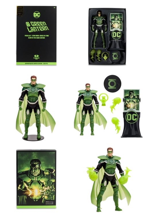 DC Multiverse Hal Jordan Parallax (Glow In The Dark) (Gold Label)