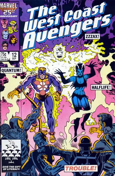 West Coast Avengers #12 [Direct]-Very Good (3.5 – 5)