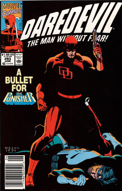 Daredevil #293 [Newsstand]-Good (1.8 – 3)