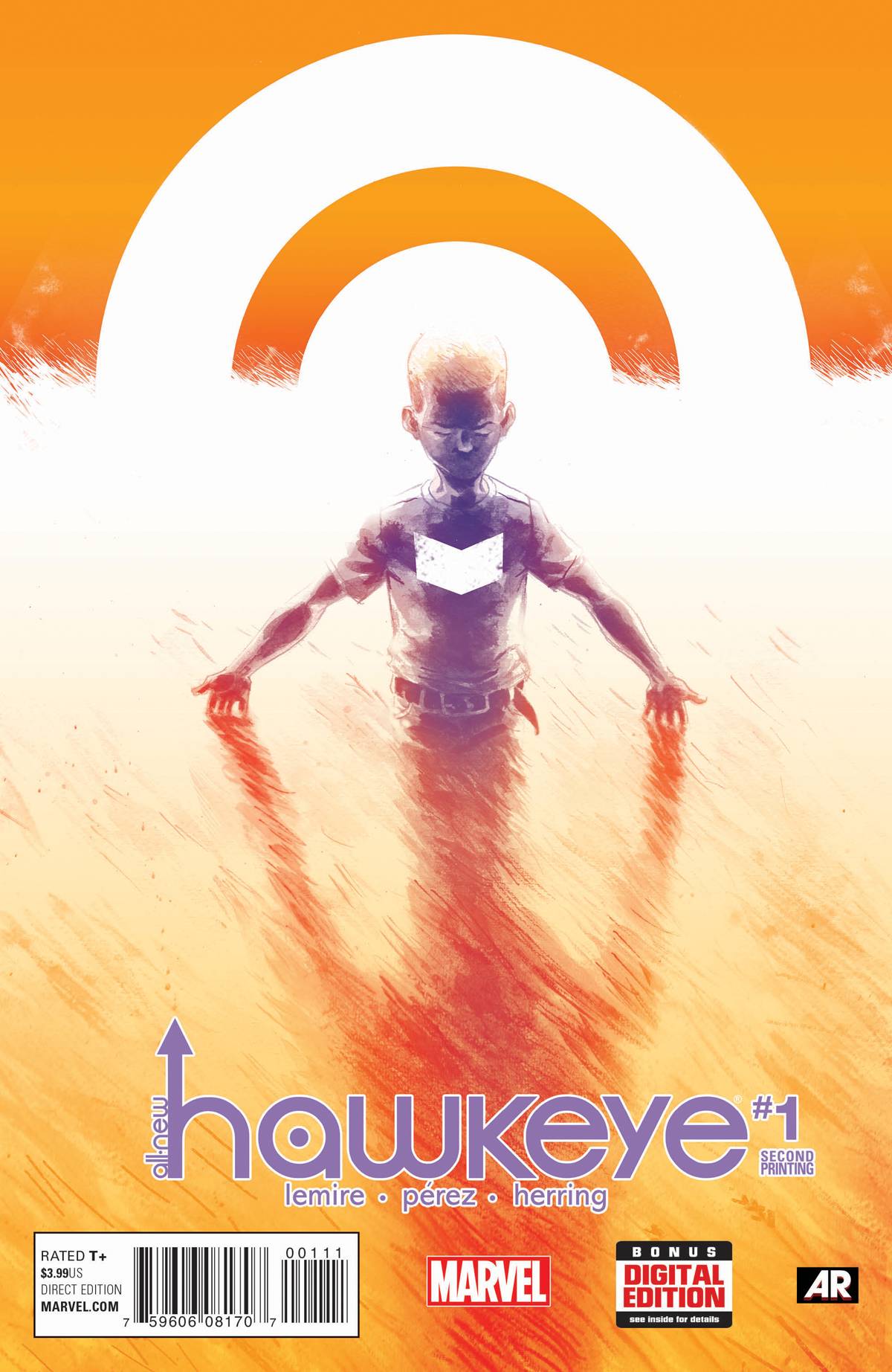 All New Hawkeye #1 Perez 2nd Printing Variant 