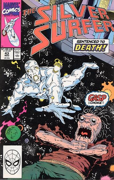 Silver Surfer #43 [Direct]-Fine (5.5 – 7)