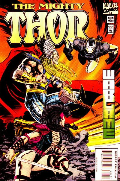 Thor #484 [Direct Edition]-Fine (5.5 – 7)