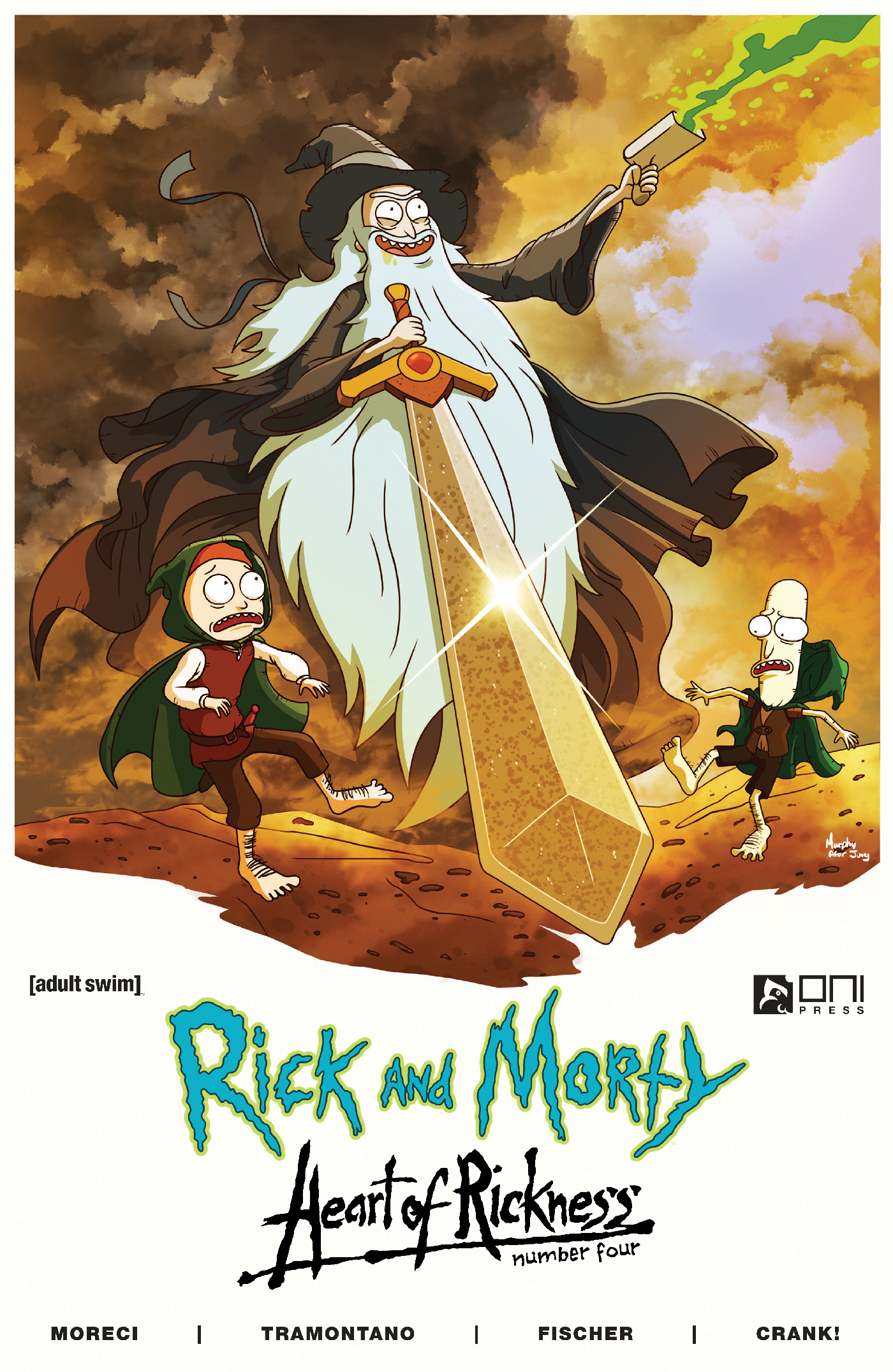 Rick and Morty Heart of Rickness #4 Cover B Murphy (Mature) (Of 4)