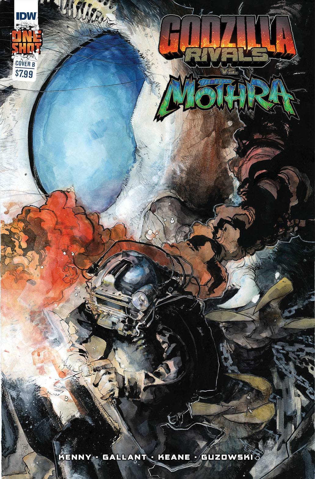Godzilla Rivals #2 Vs Mothra Cover B 1 for 10 Incentive Veregge