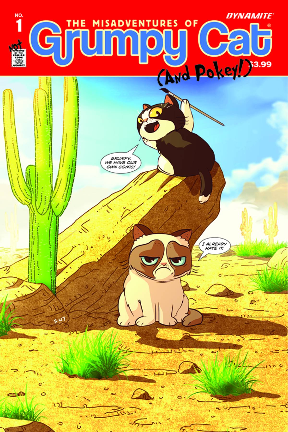 Grumpy Cat #1 Cover A Uy