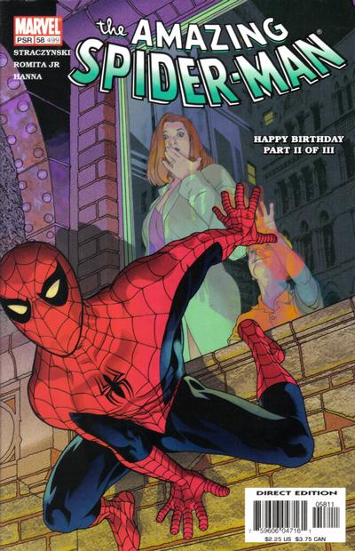 The Amazing Spider-Man #58 [Direct Edition]-Fine 