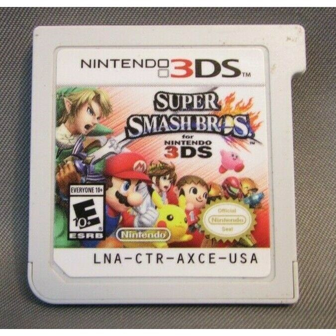 Nintendo 3Ds Super Smash Bros Cartridge Only Pre-Owned