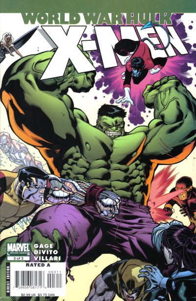 World War Hulk: X-Men #3-Very Good (3.5 – 5)