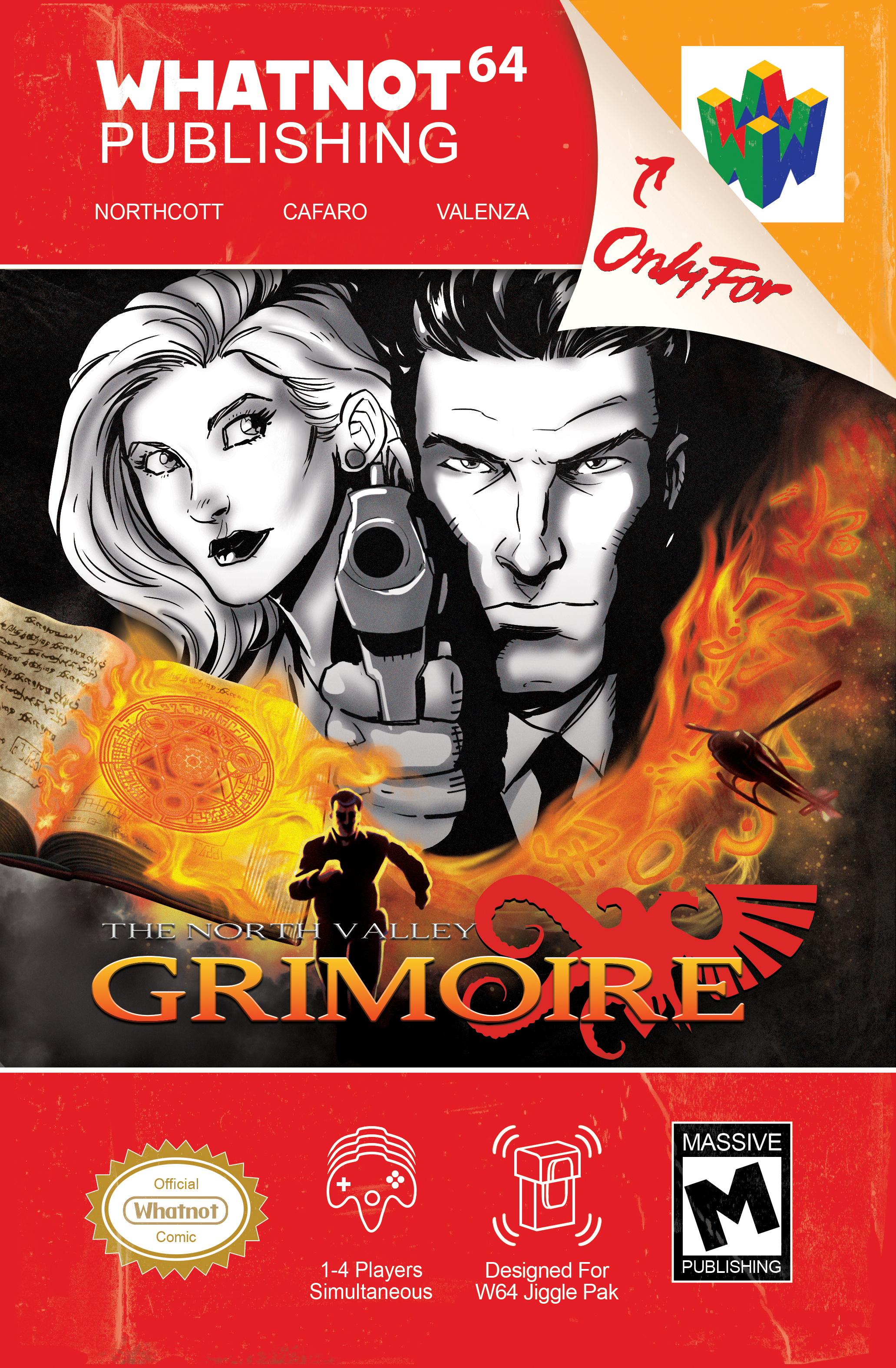North Valley Grimoire #1 Cover E Video Game Homage (Mature) (Of 6)