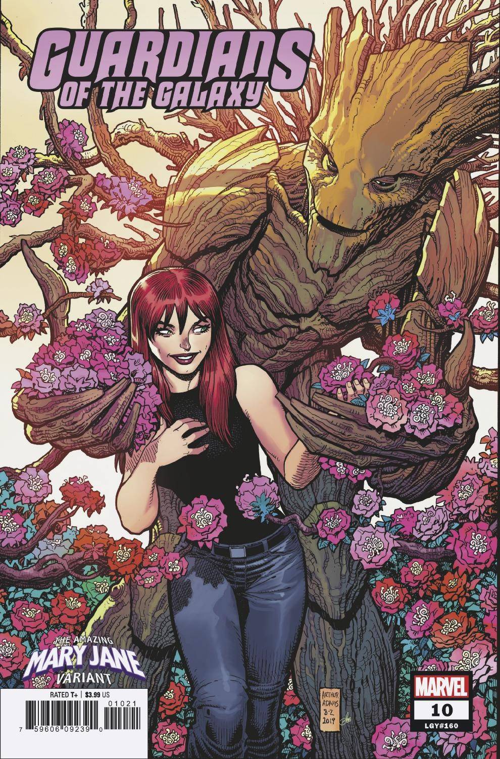 Guardians of the Galaxy #10 Adams Mary Jane Variant (2019)