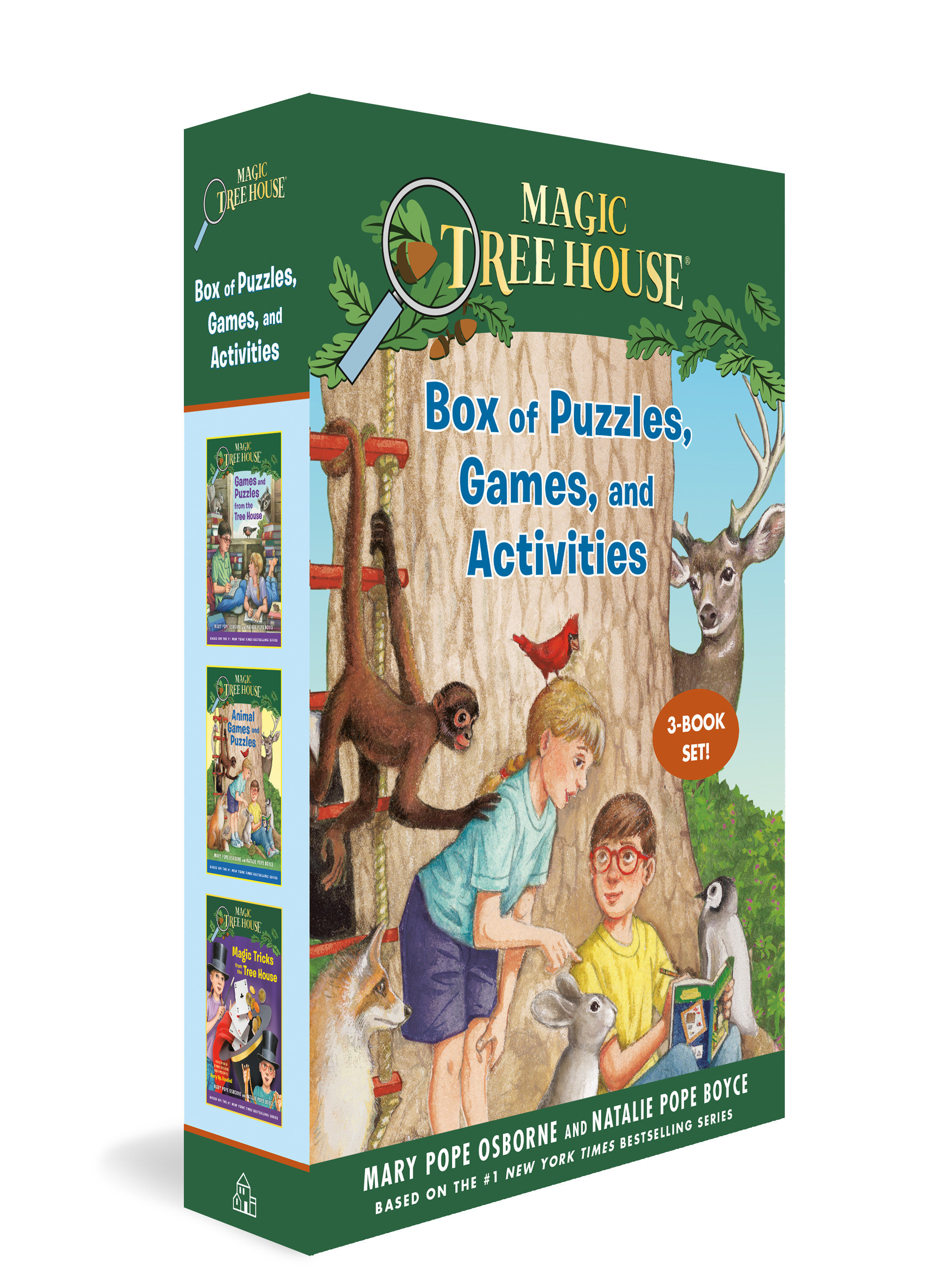 Magic Tree House Box of Puzzles, Games, And Activities (3 Book Set)