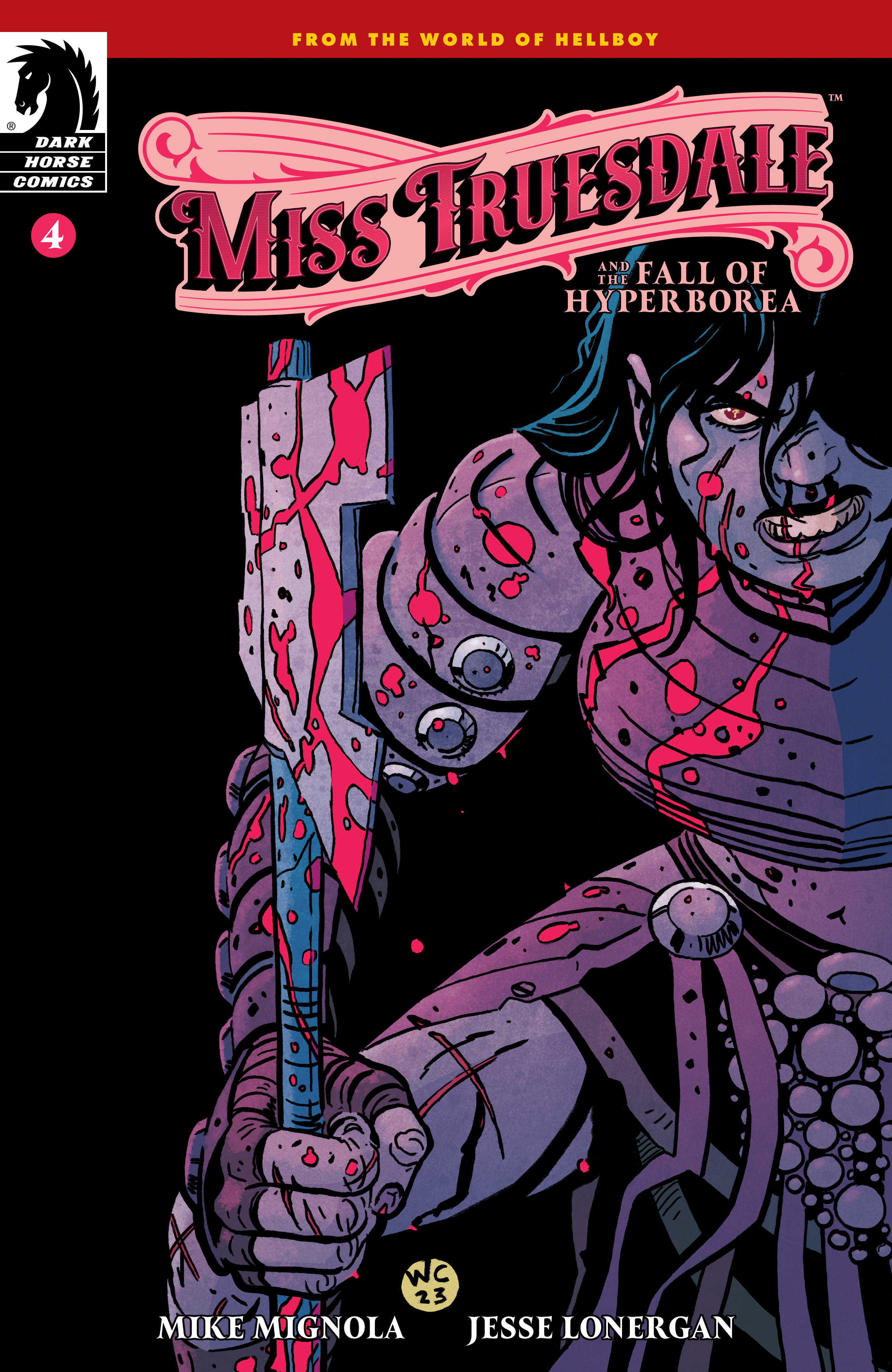Miss Truesdale and the Fall of Hyperborea #4 Cover B (Wes Craig)