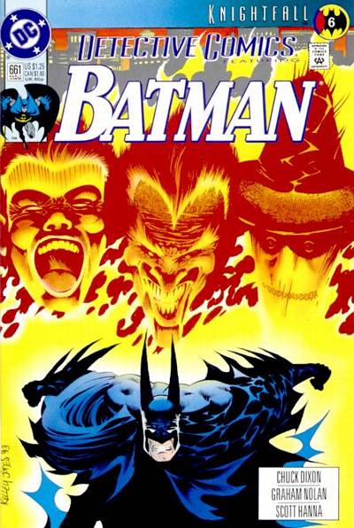 Detective Comics #661 [Direct]-Very Good (3.5 – 5)