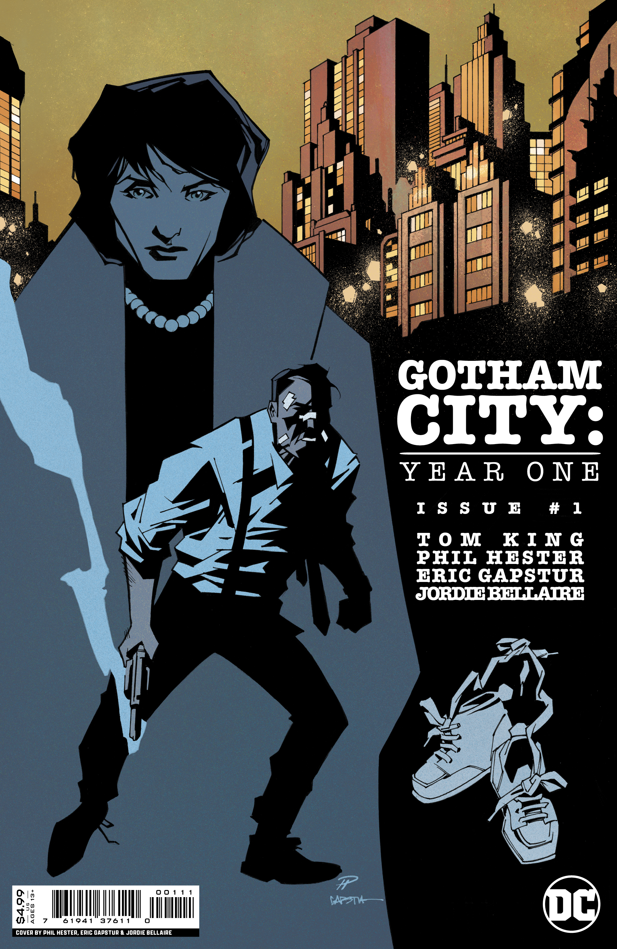 Gotham City Year One #1 Cover A Phil Hester & Eric Gapstur (Of 6)