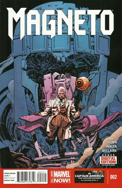 Magneto #2 [Chris Samnee]-Near Mint (9.2 - 9.8)