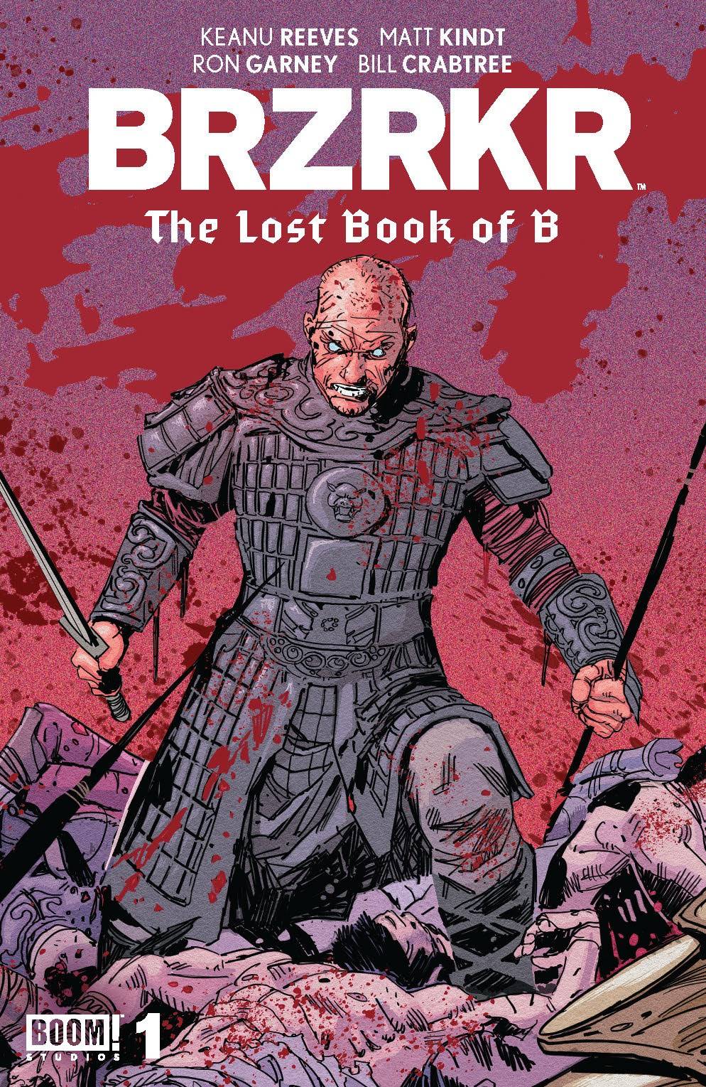 Brzrkr The Lost Book of B #1 2nd Printing Garney (Mature)