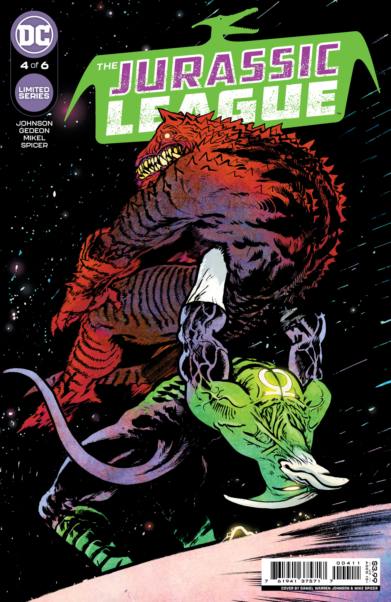 Jurassic League #4 Cover A Daniel Warren Johnson (Of 6)