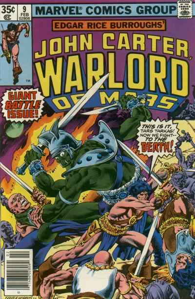 John Carter Warlord of Mars #9 - Fn+