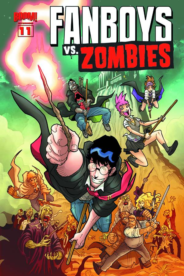 Fanboys Vs Zombies #11 Main Covers