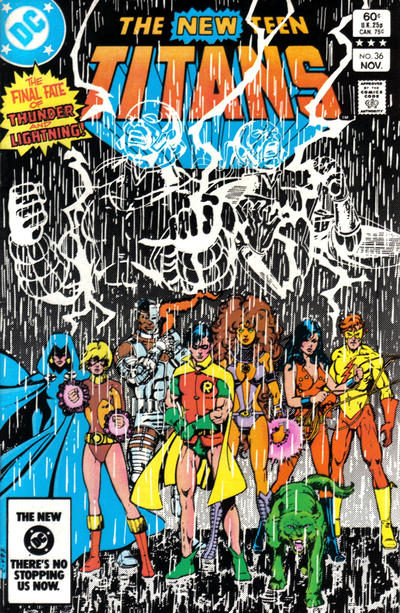 The New Teen Titans #36 [Direct]-Near Mint (9.2 - 9.8)