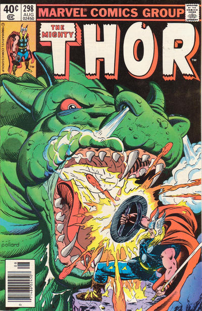Thor #298 [Newsstand]-Fine (5.5 – 7) Mark Jeweler Variant 