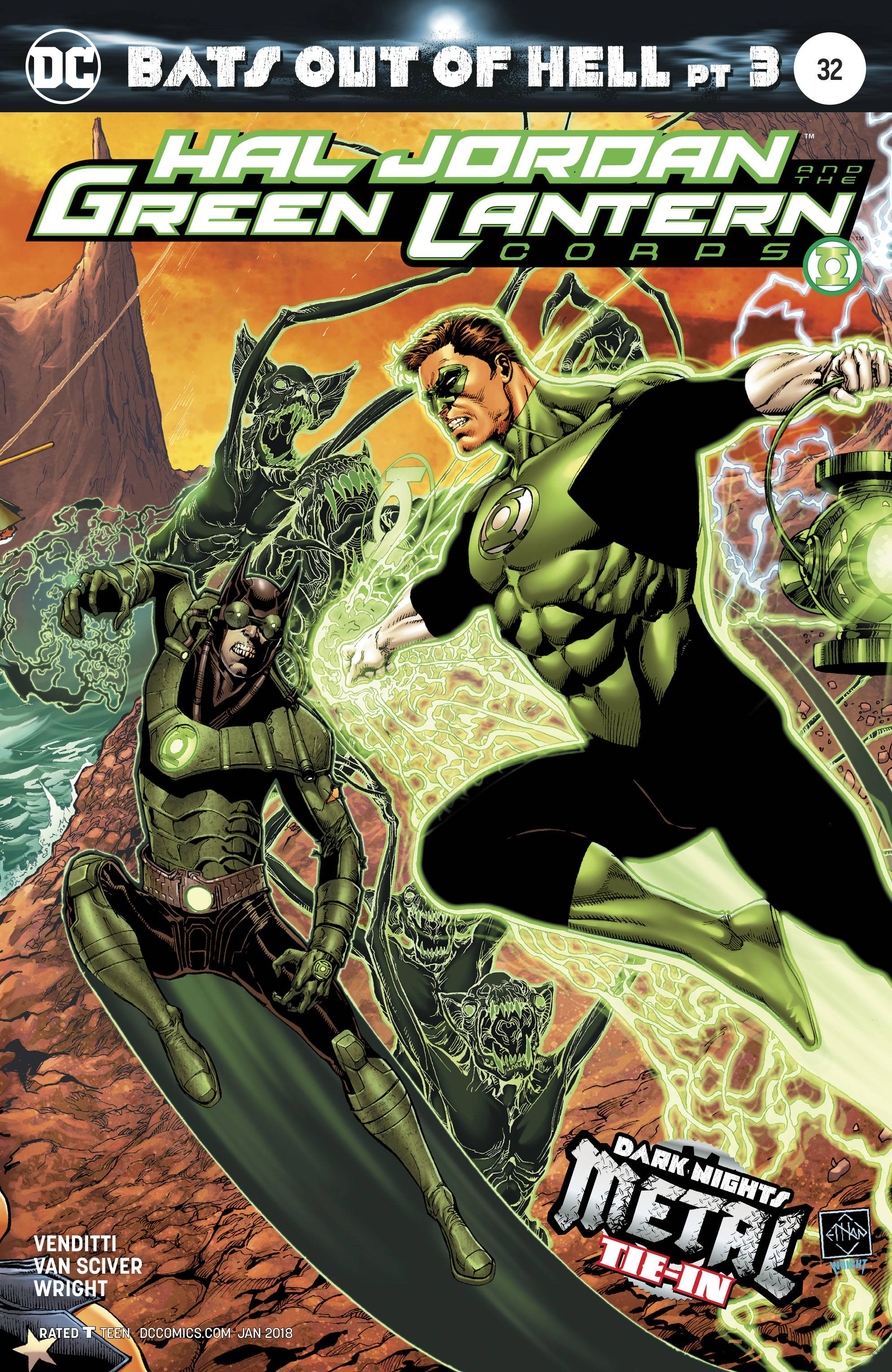 Hal Jordan and the Green Lantern Corps #32 Metal (2016)