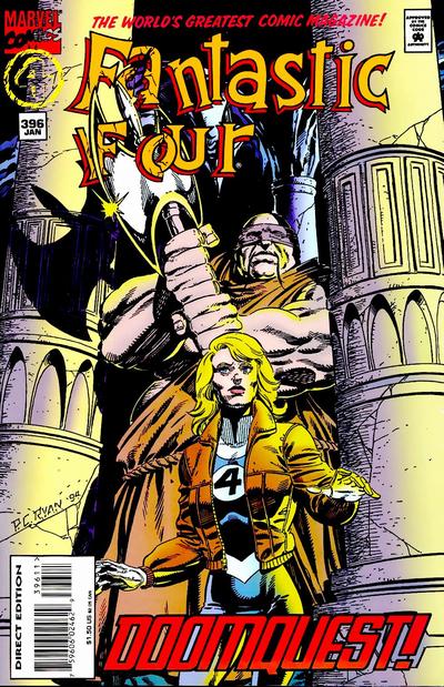 Fantastic Four #396 [Direct Edition] - Fn/Vf