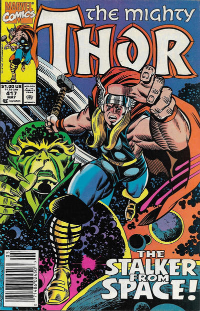 Thor #417 [Newsstand]-Fine (5.5 – 7)