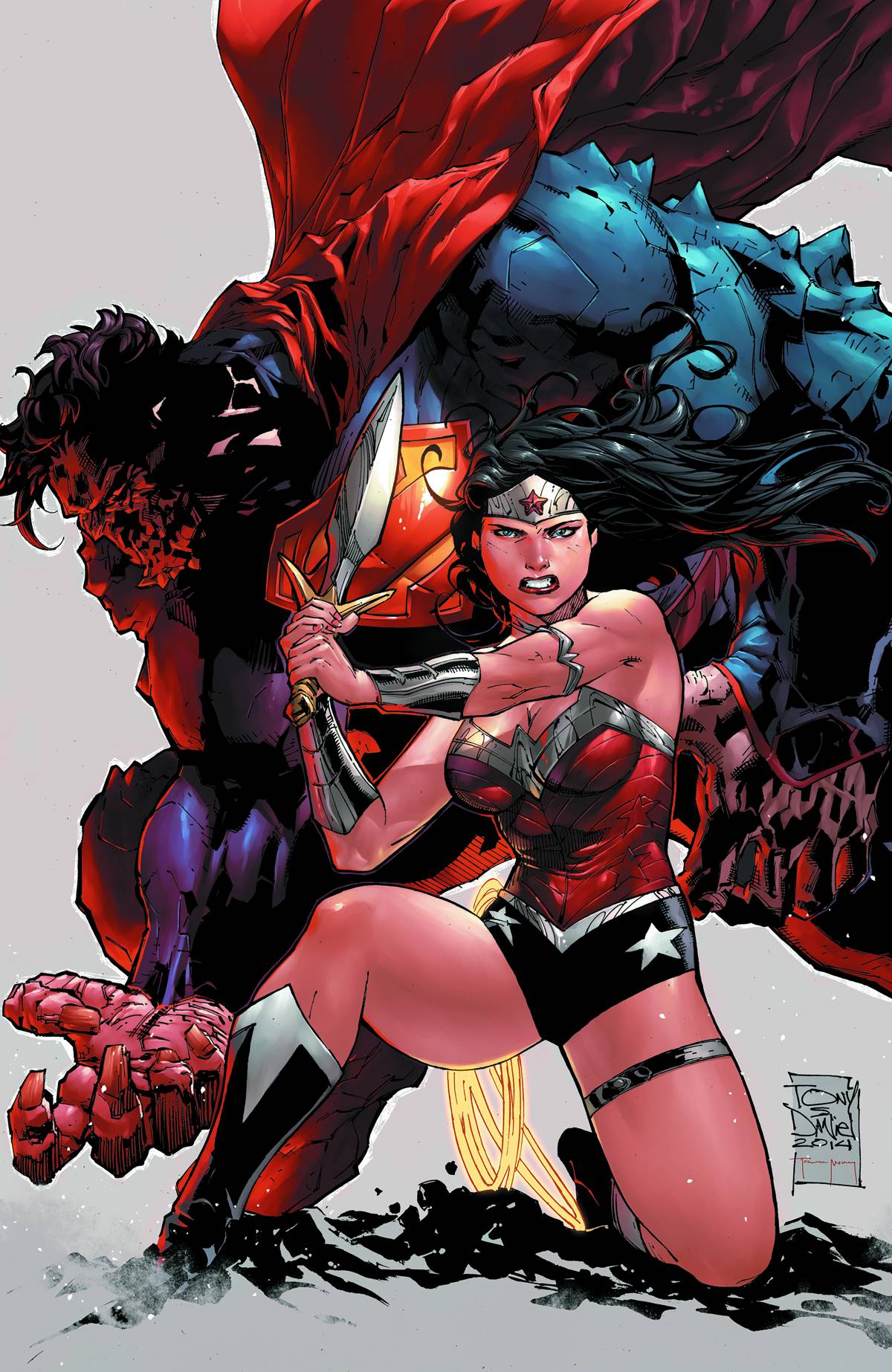 Superman Wonder Woman #8 Variant Edition (Doomed) (2013)