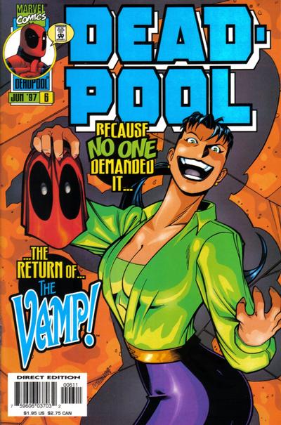 Deadpool #6 [Direct Edition]-Very Fine (7.5 – 9)