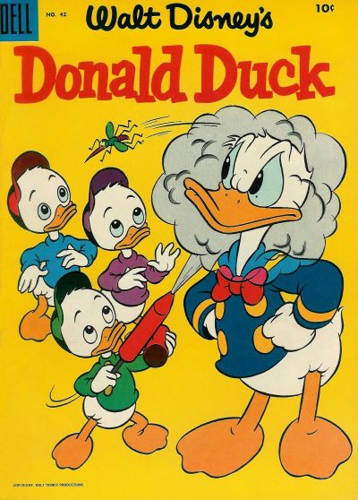 Walt Disney's Donald Duck #42-Fine (5.5 – 7)