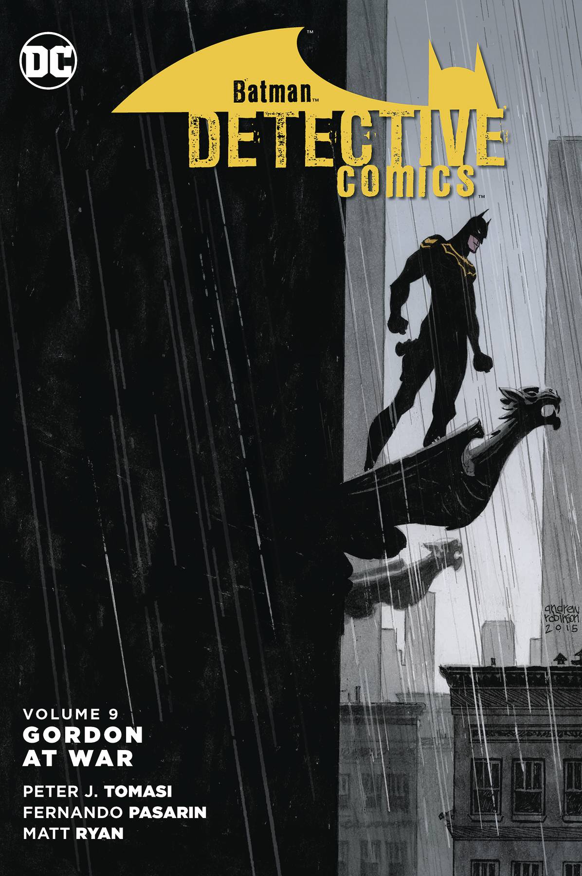 Batman Detective Comics Graphic Novel Volume 9 Gordon At War