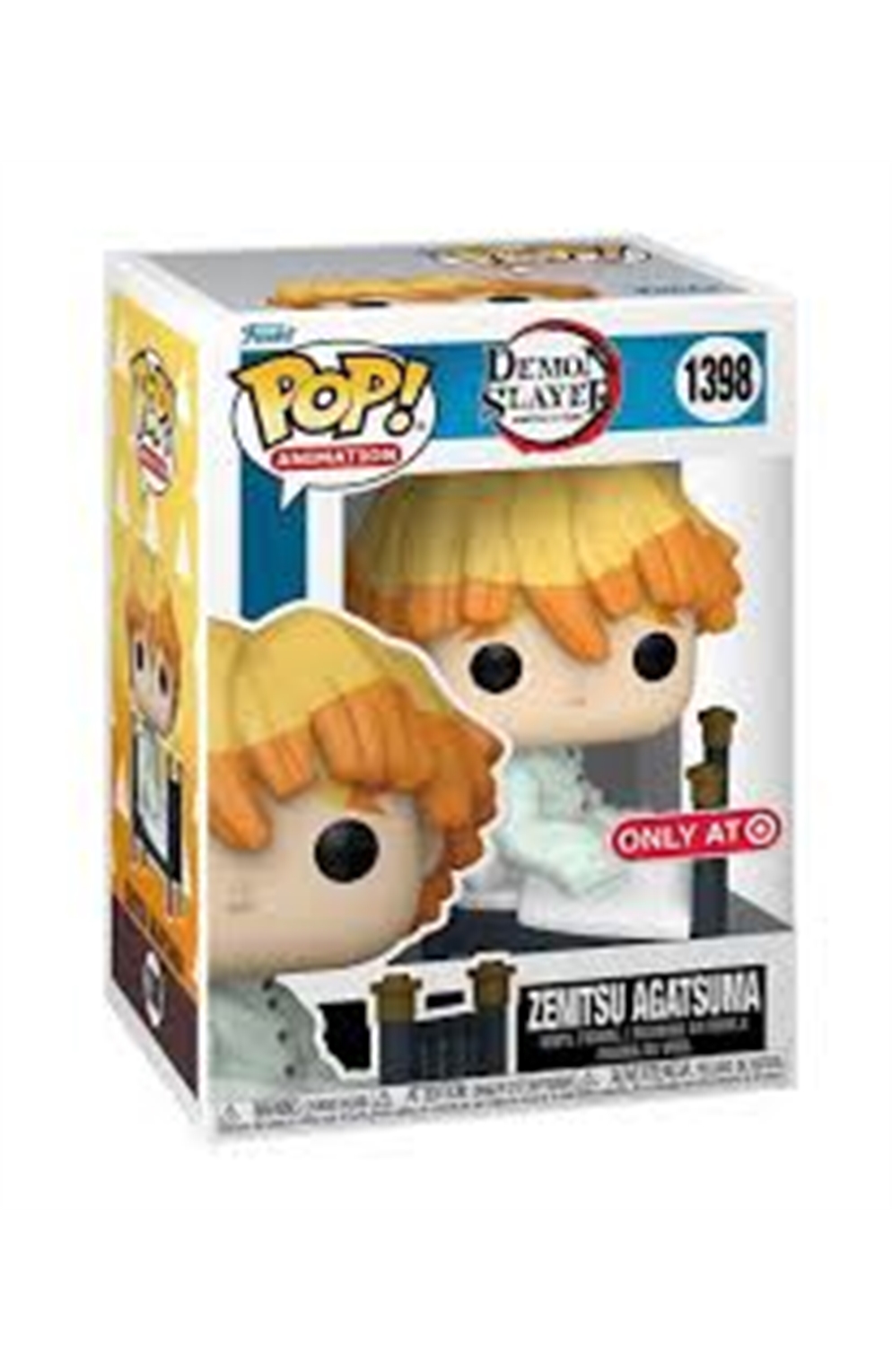 Funko Pop 1398 Zenitsu Agatsuma Target Exclusive