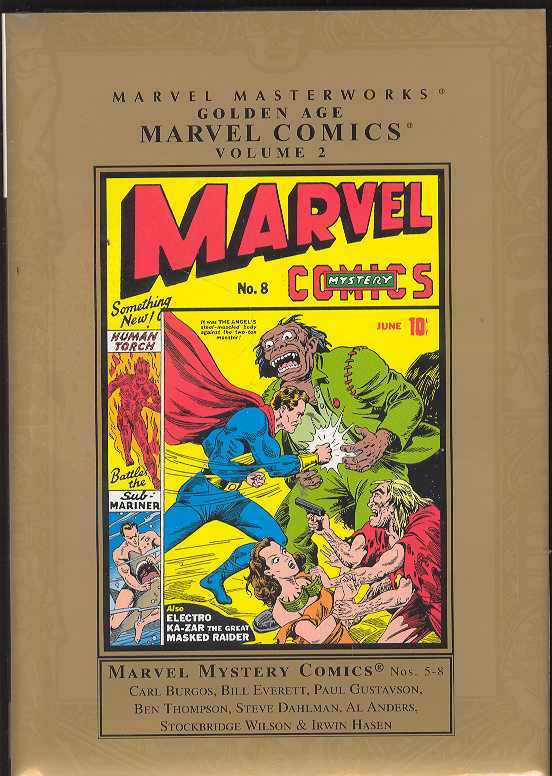 Marvel Masterworks Golden Age Marvel Comics Hardcover Volume 2 (2006 Edition)