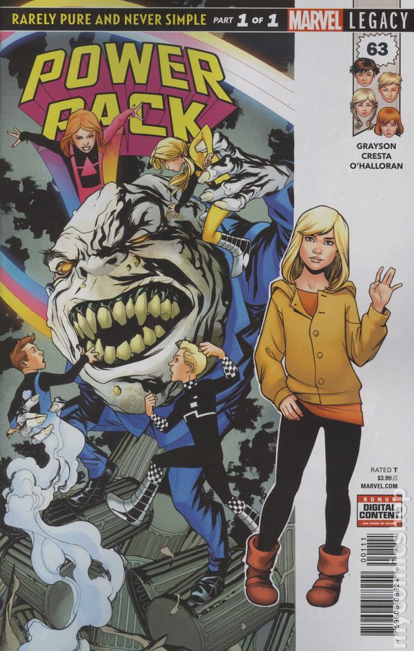 Power Pack #63 Legacy