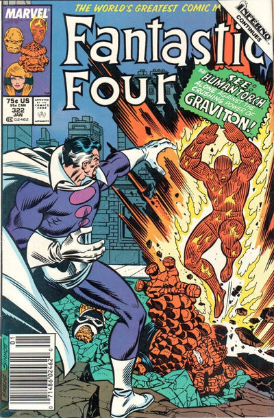 Fantastic Four #322 [Newsstand]