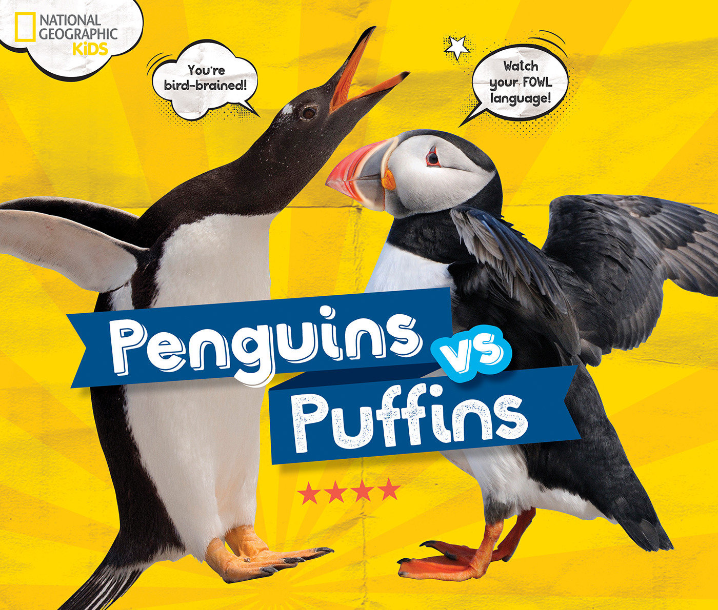 Penguins Vs. Puffins (Hardcover Book)