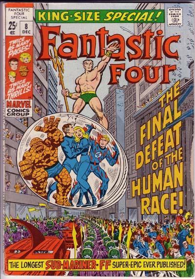 Fantastic Four Annual #8 - G/Vg, Tape/Stains