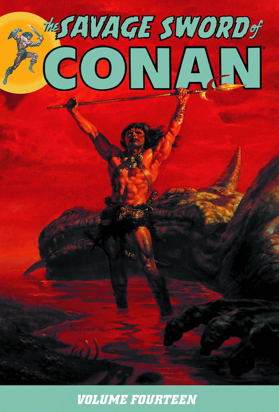 Savage Sword of Conan Graphic Novel Volume 14