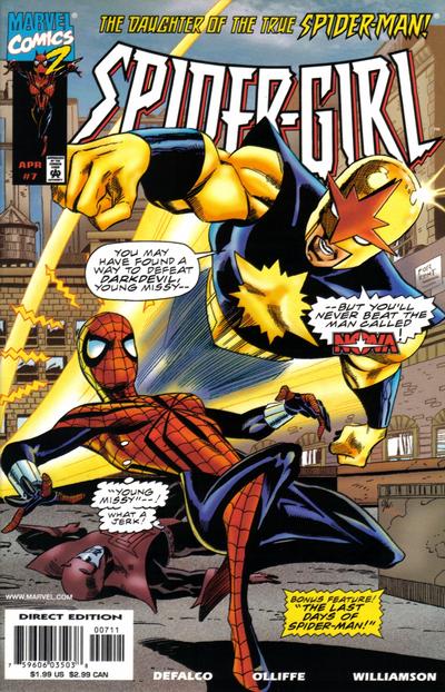 Spider-Girl #7 [Direct]-Fine (5.5 – 7)