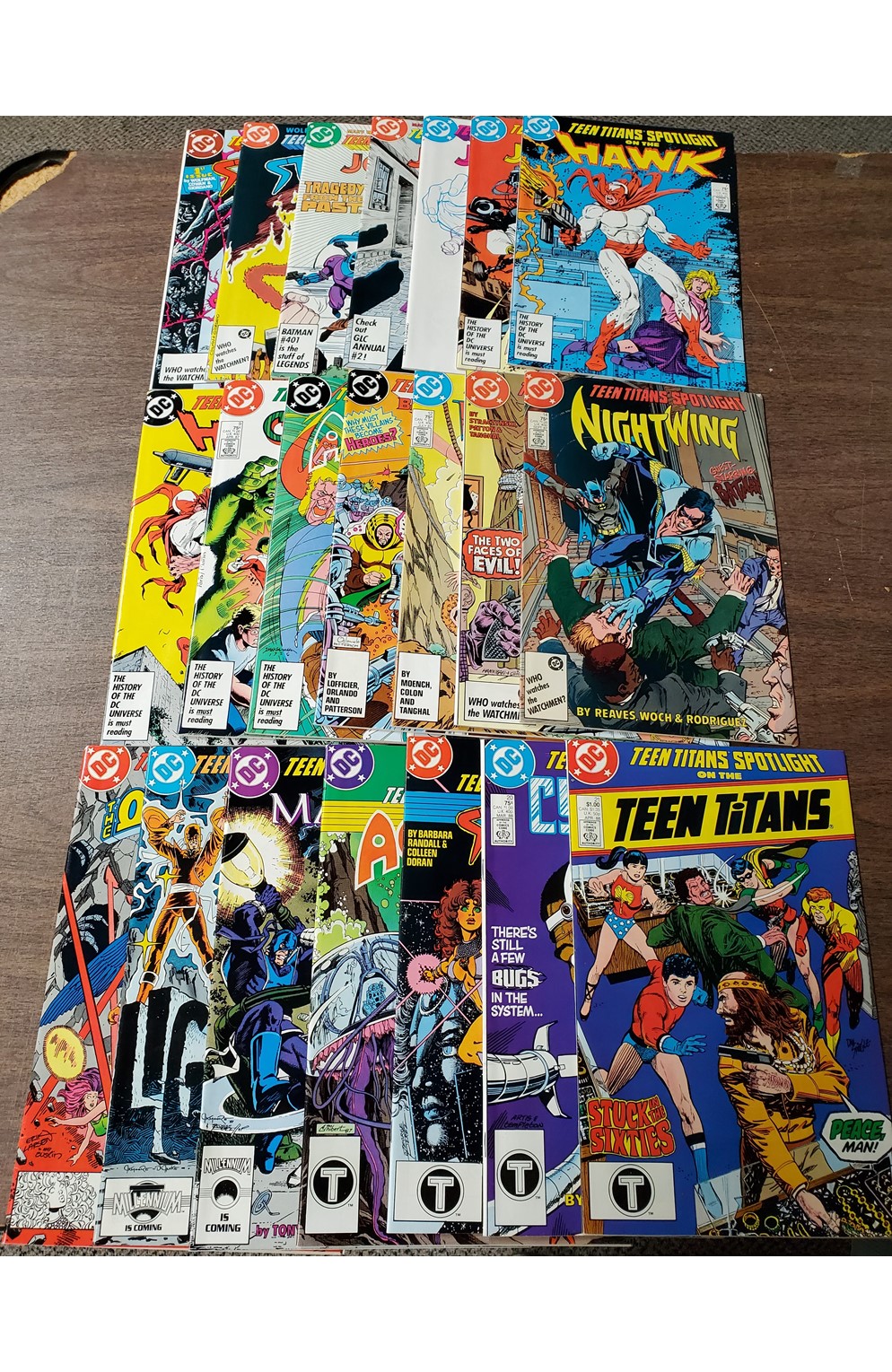 Teen Titans Spotlight #1-21 (DC 1986) Set