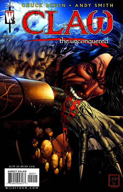 Claw The Unconquered #2 [Ethan Van Sciver Cover]-Near Mint (9.2 - 9.8)