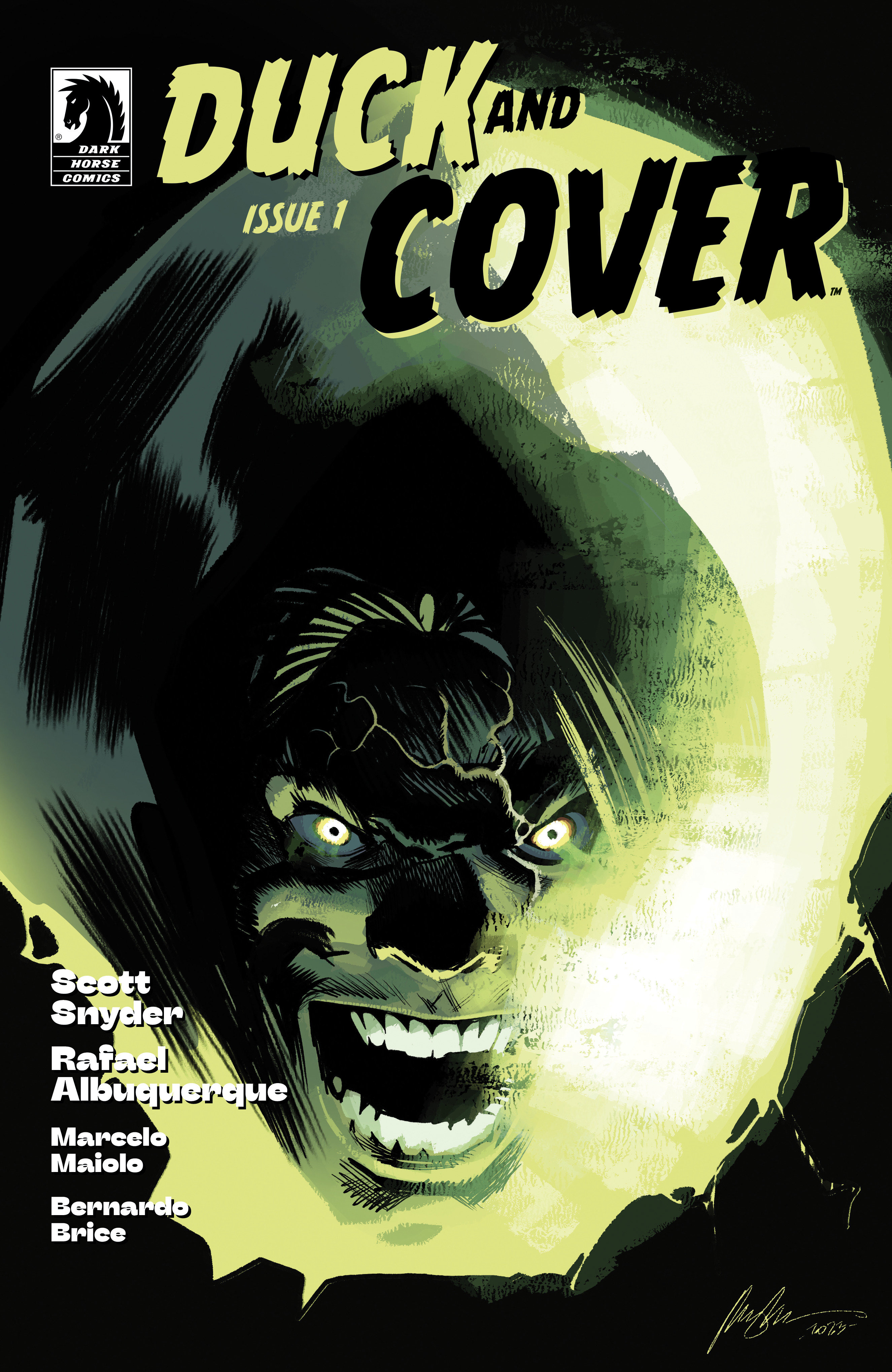 Duck and Cover #1 Cover B (Rafael Albuquerque)