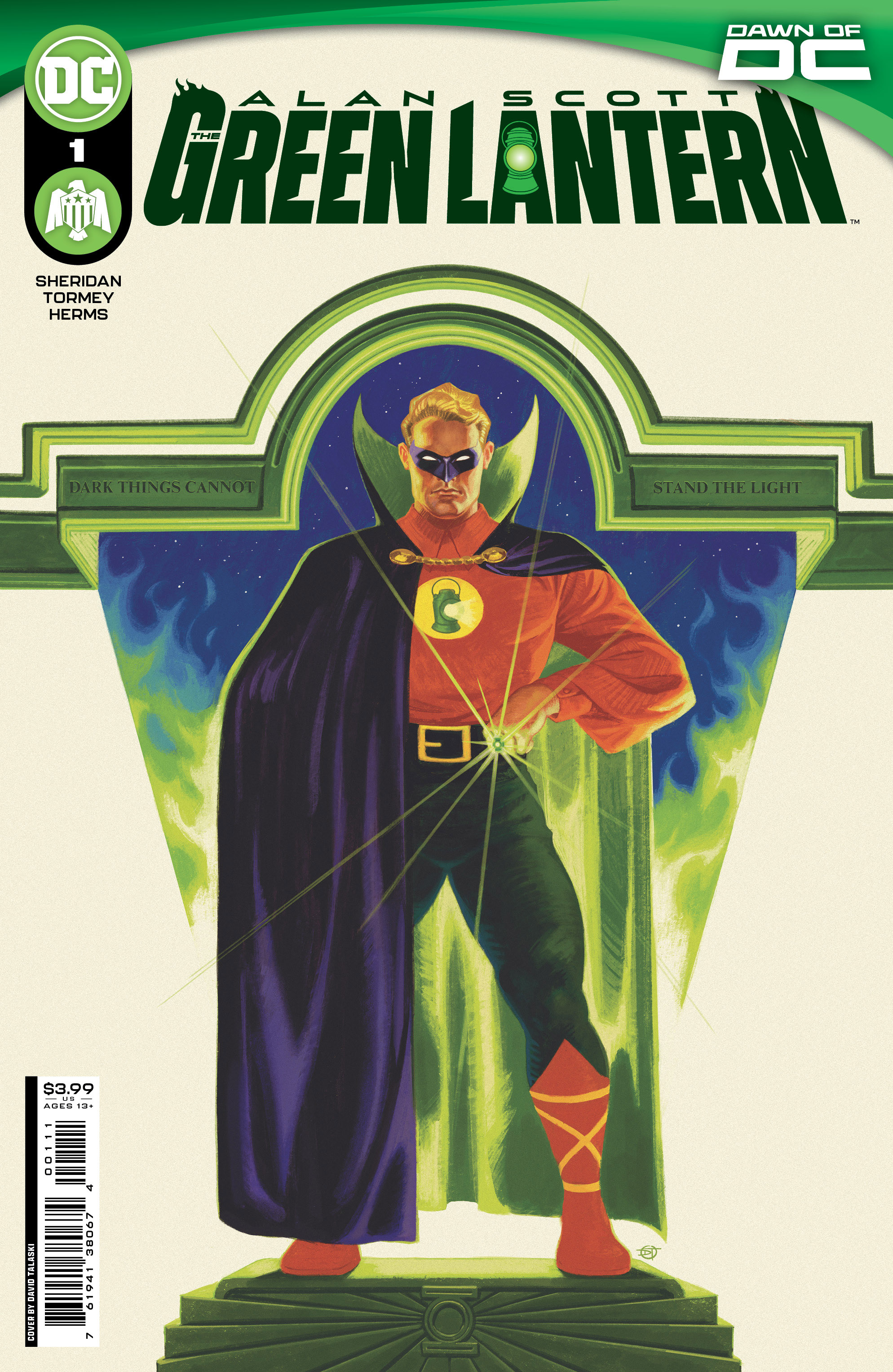 Alan Scott the Green Lantern #1 Cover A David Talaski (Of 6)
