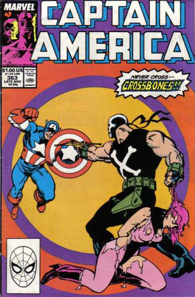 Captain America #363 [Direct]-Fine (5.5 – 7)