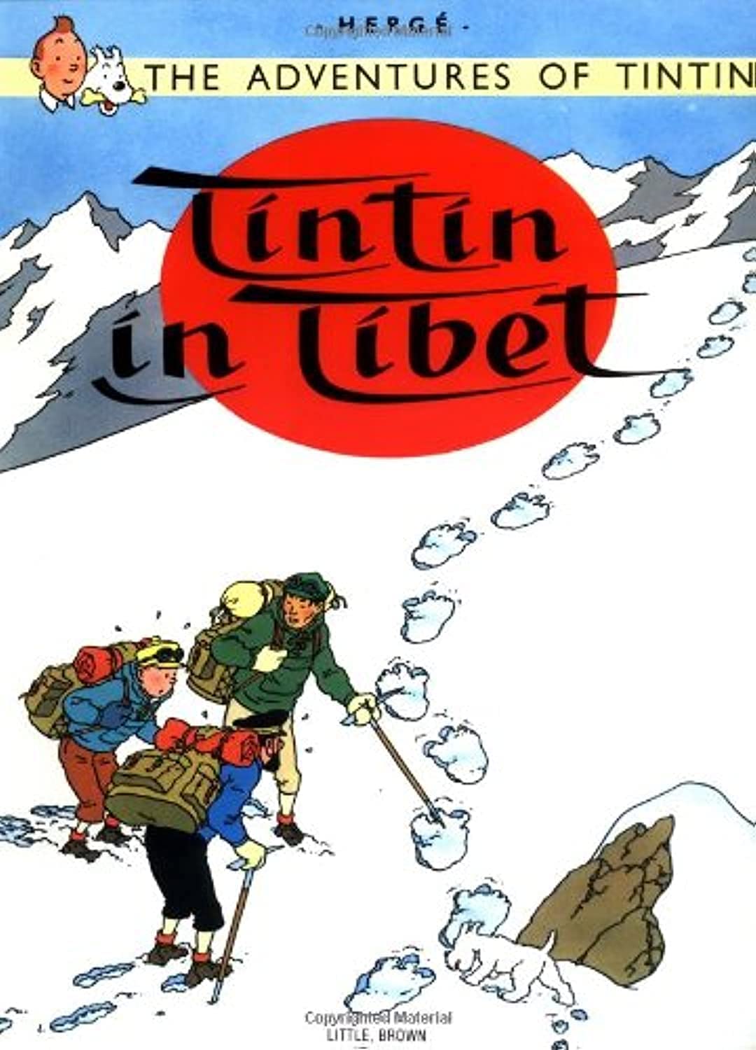 Adventure of Tintin In Tibet Graphic Novel