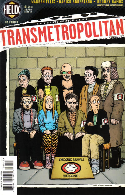 Transmetropolitan #8-Near Mint (9.2 - 9.8)