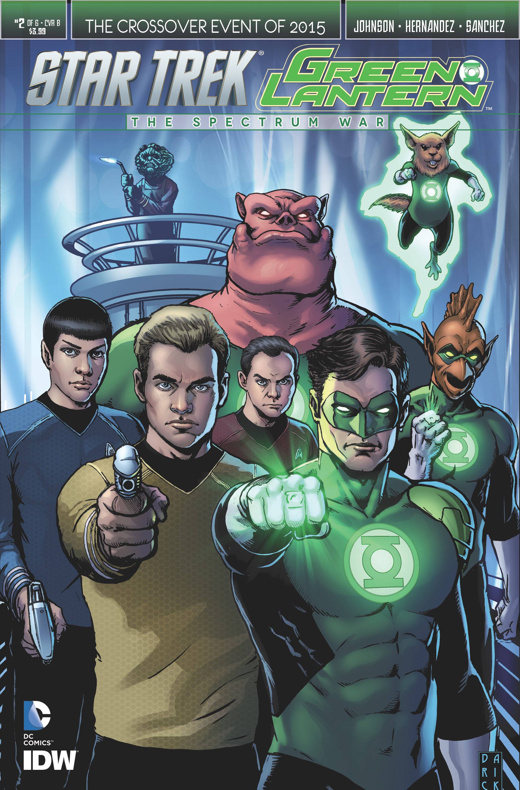 Star Trek Green Lantern #2 (2015) Regular Robertson