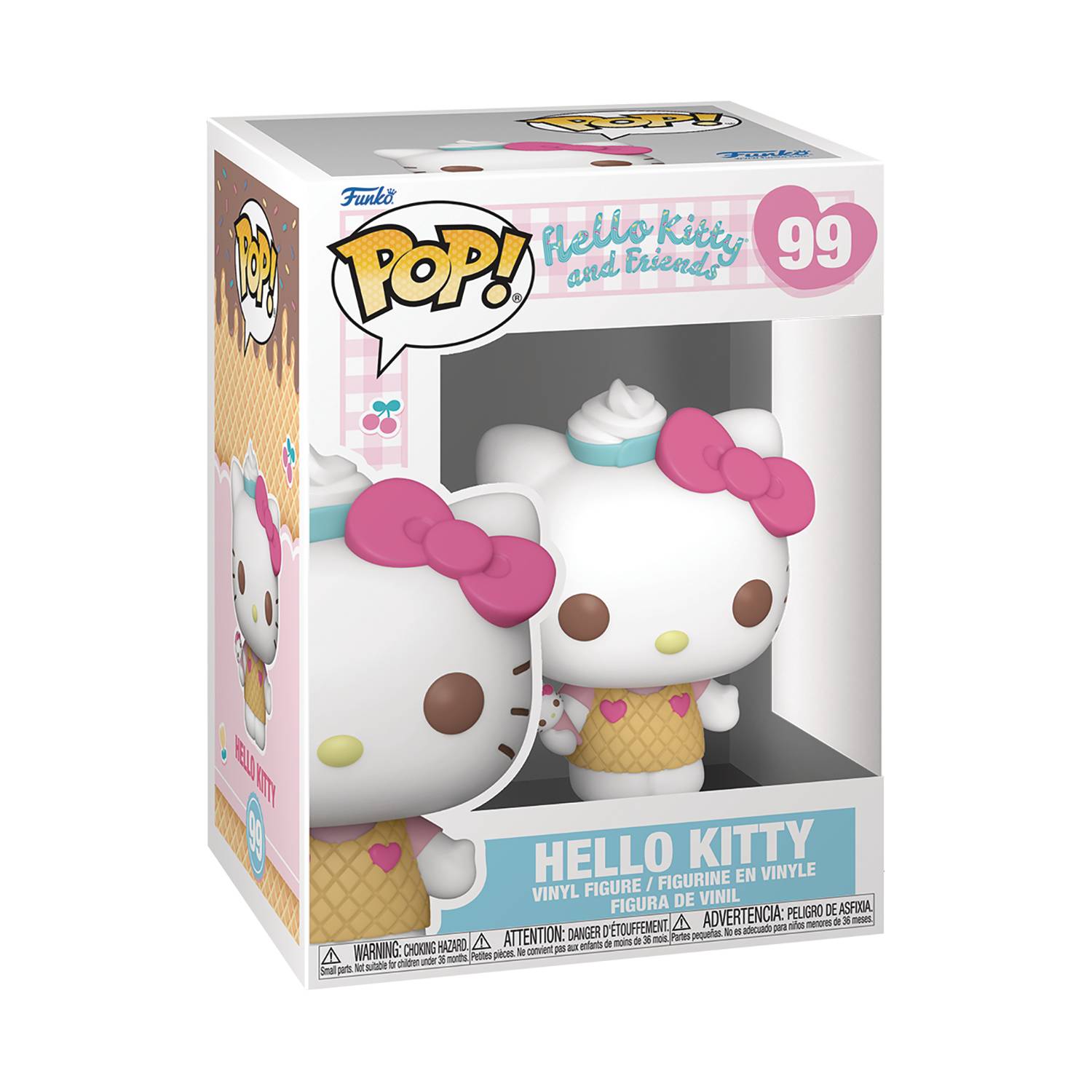 Hello Kitty and Friends Hello Kitty (Ice Cream) Funko Pop! Vinyl Figure #99