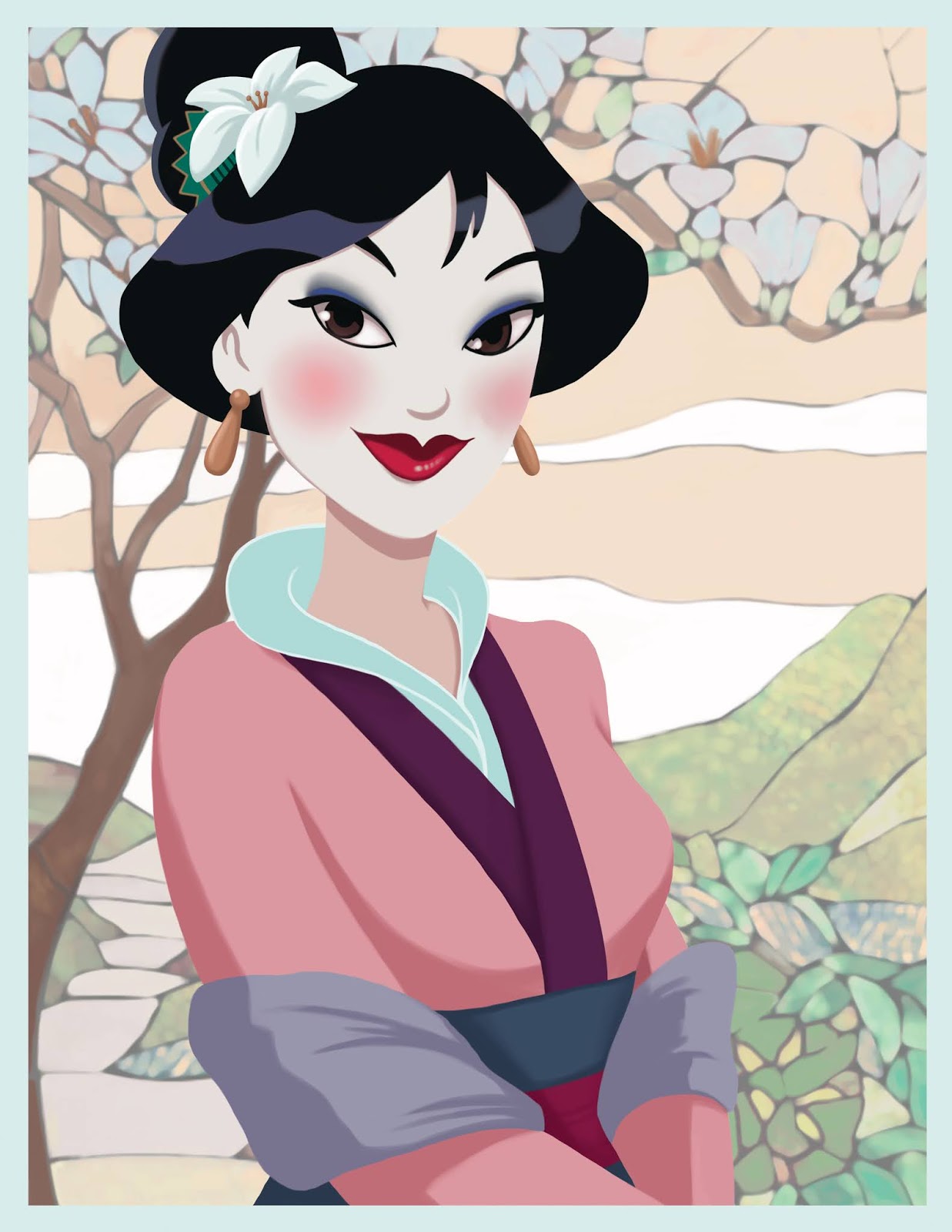 Leann Hill Art - Mulan II (Large)